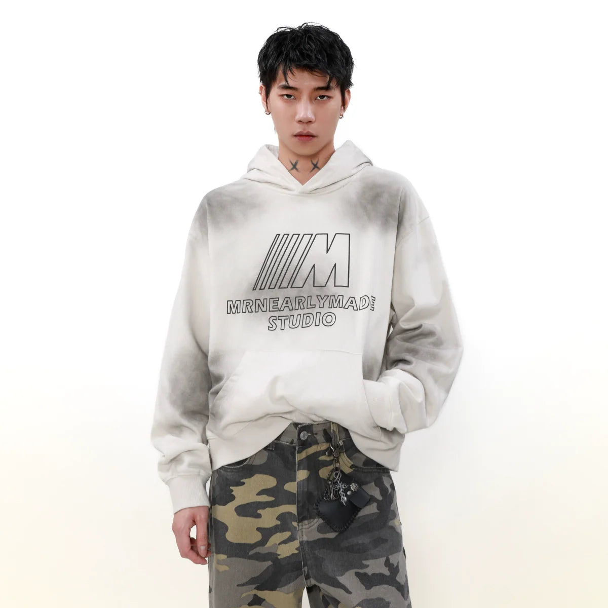 Cleanfit Print Pullover Hoodie