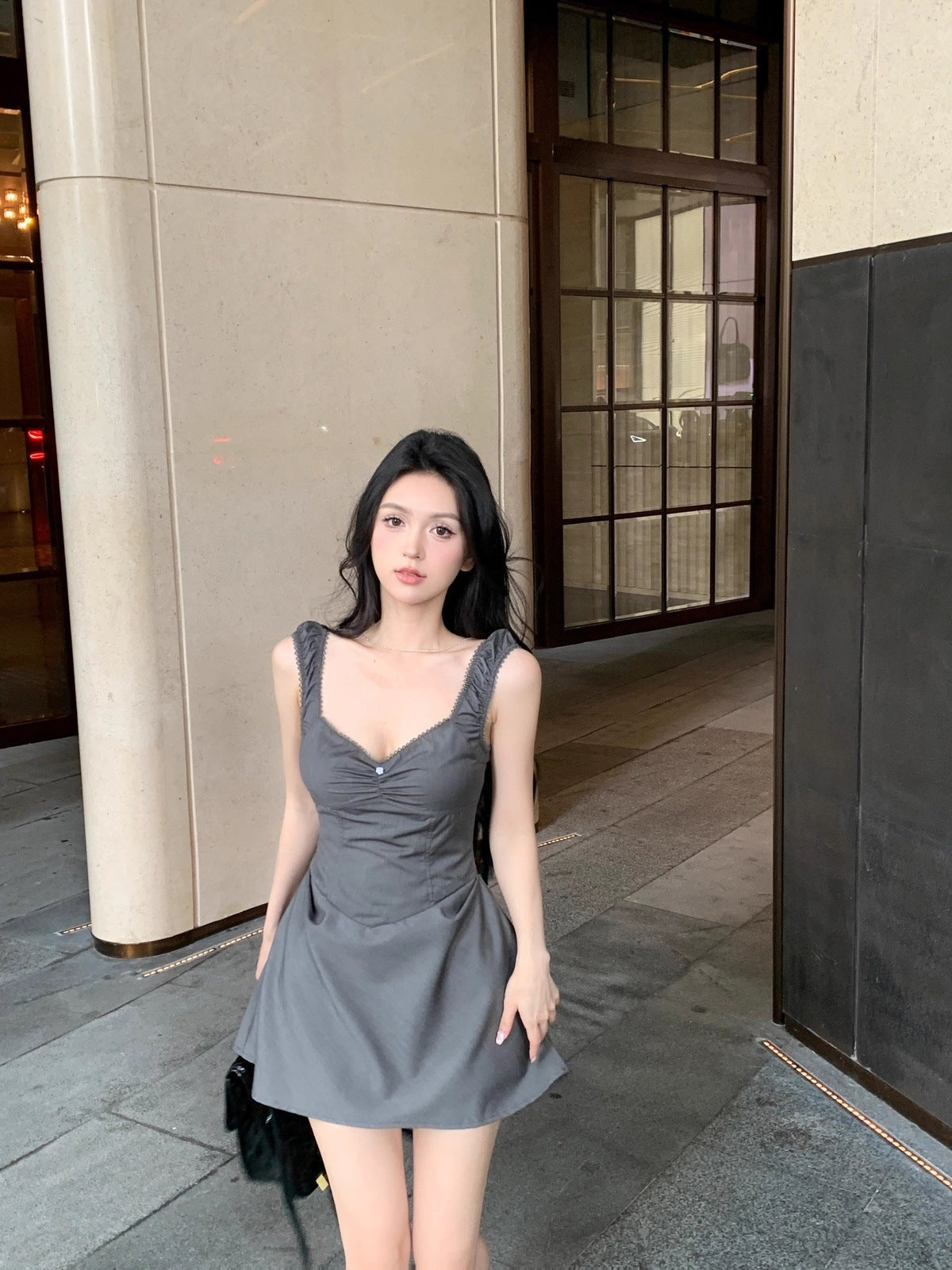 Grey Gia Dress