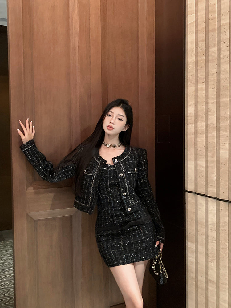 Penelope Tweed Jacket & Dress Set