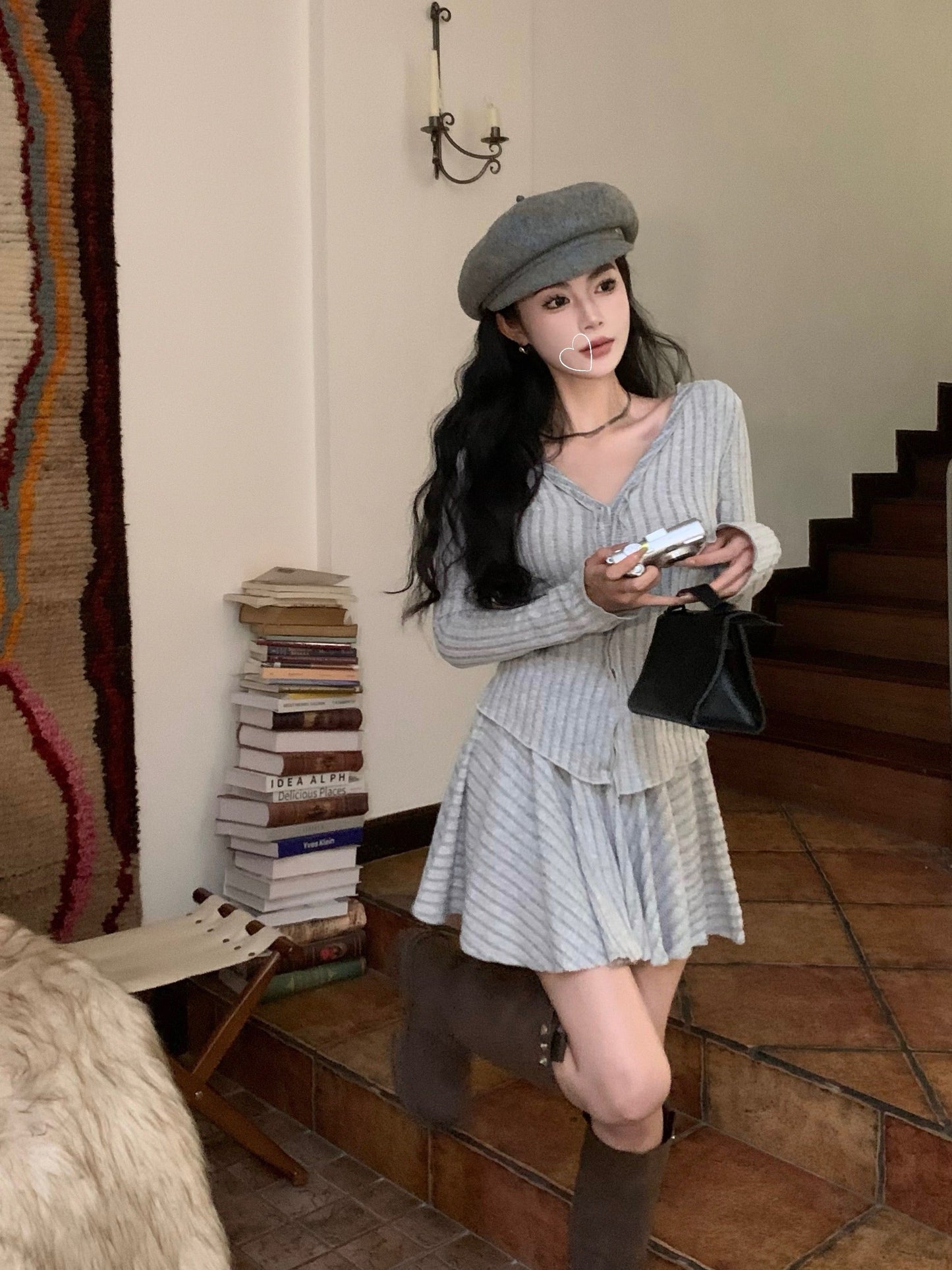 Riley Top & Skirt Set
