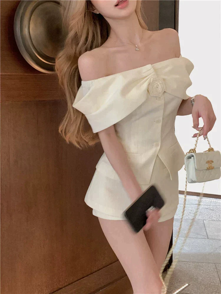Danielle Top & Skirt Set
