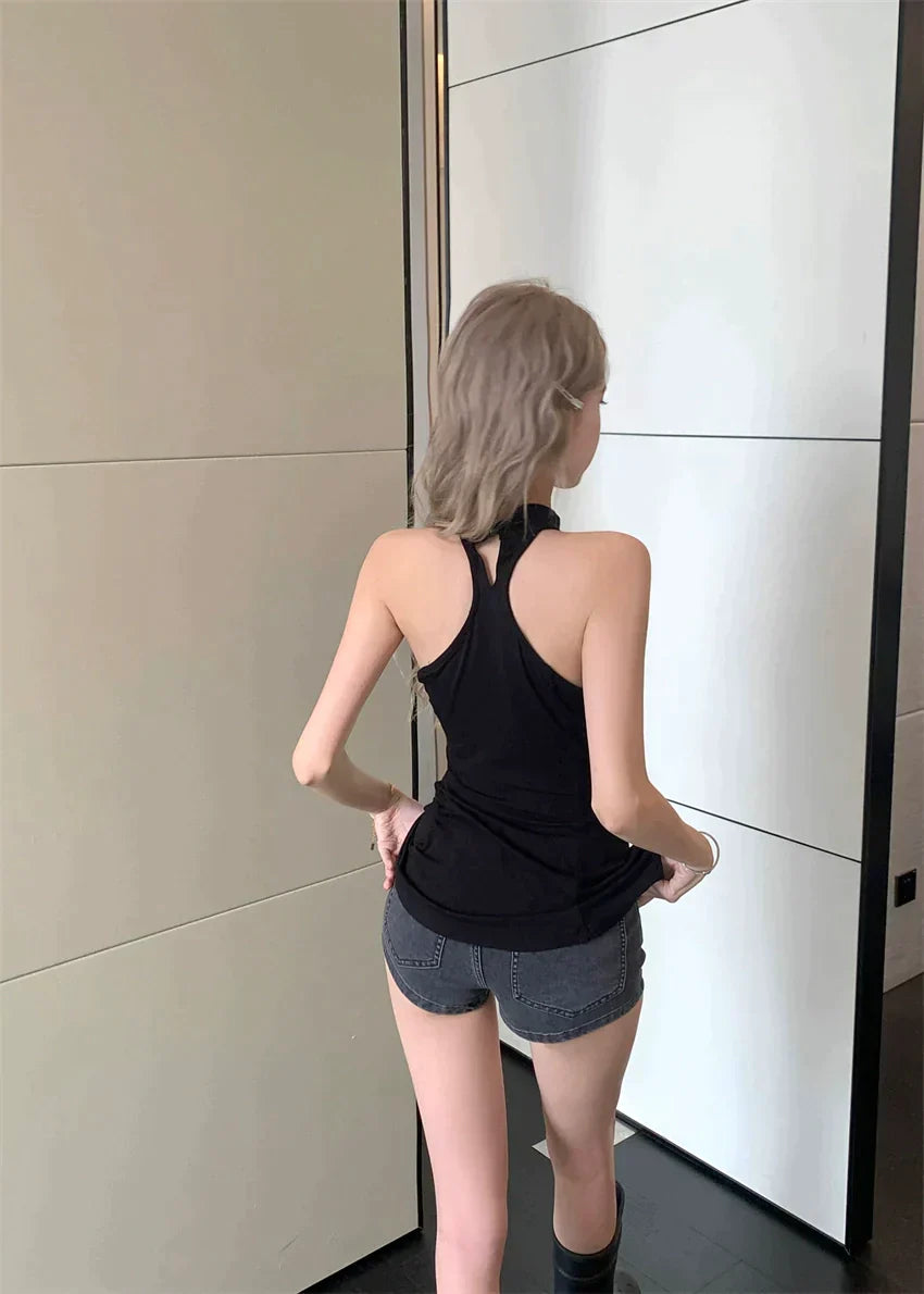 Cut Out Top & Shorts Set