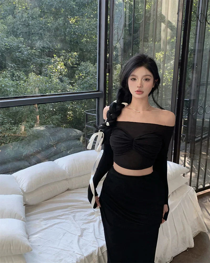 Sora Top & Skirt Set