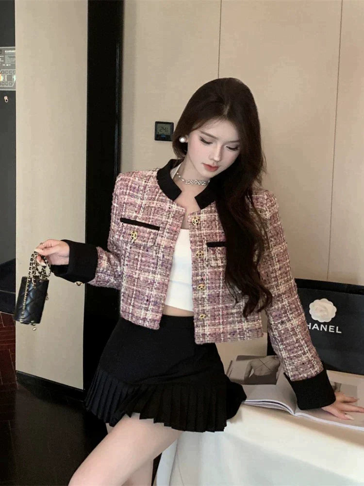 Pink Tweed Jacket