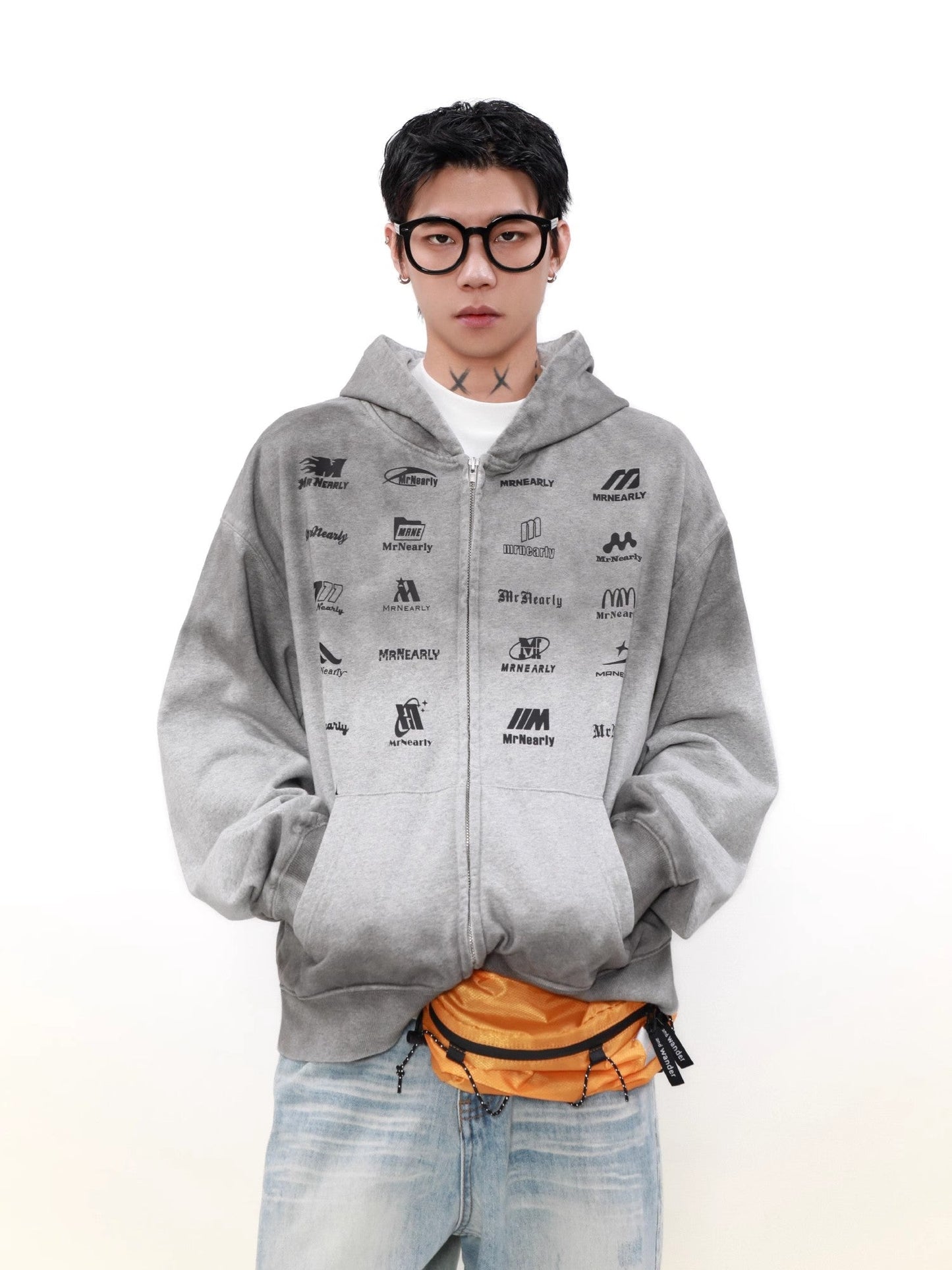 Heavyweight Cleanfit Print Hoodie