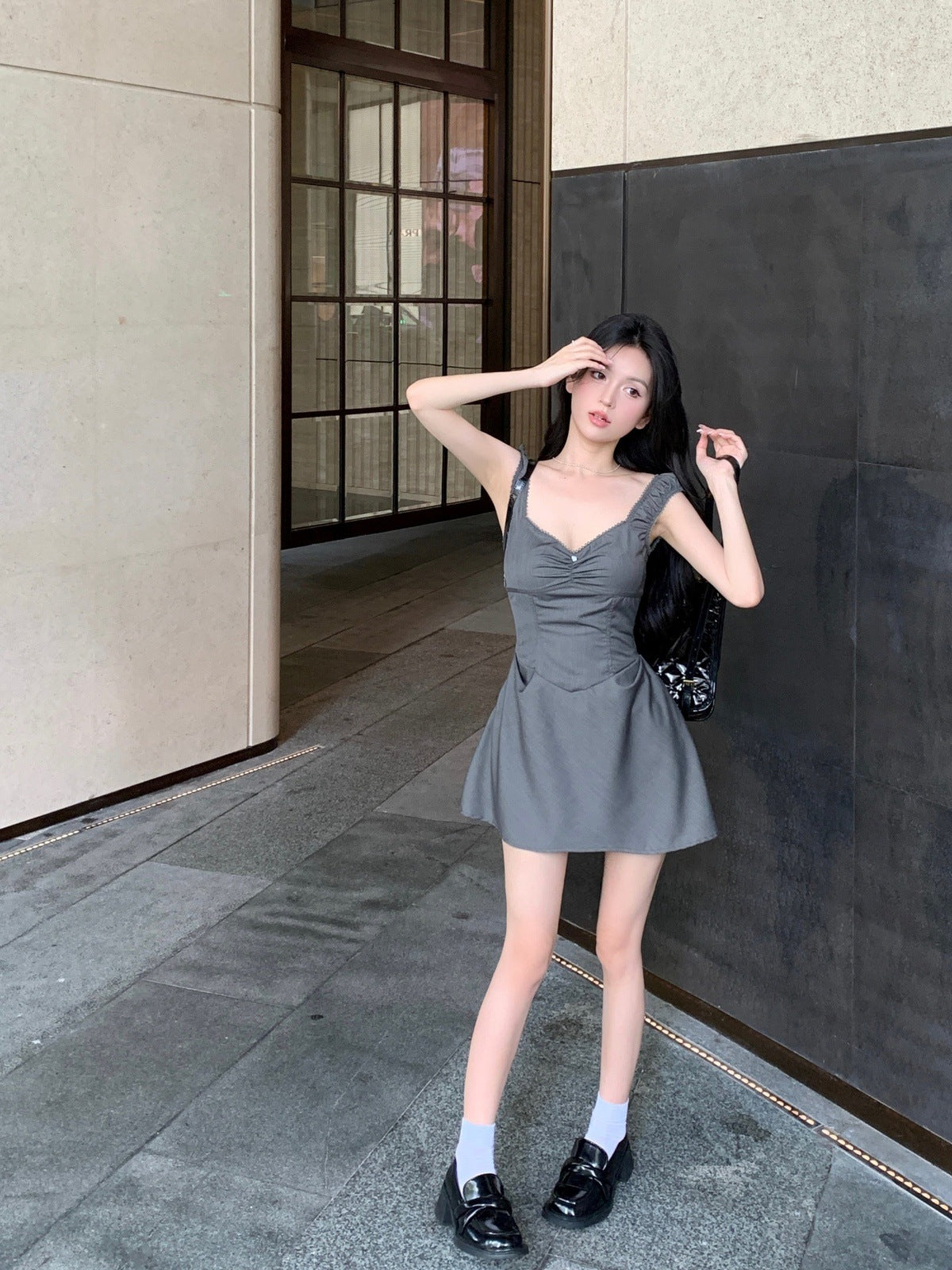 Grey Gia Dress