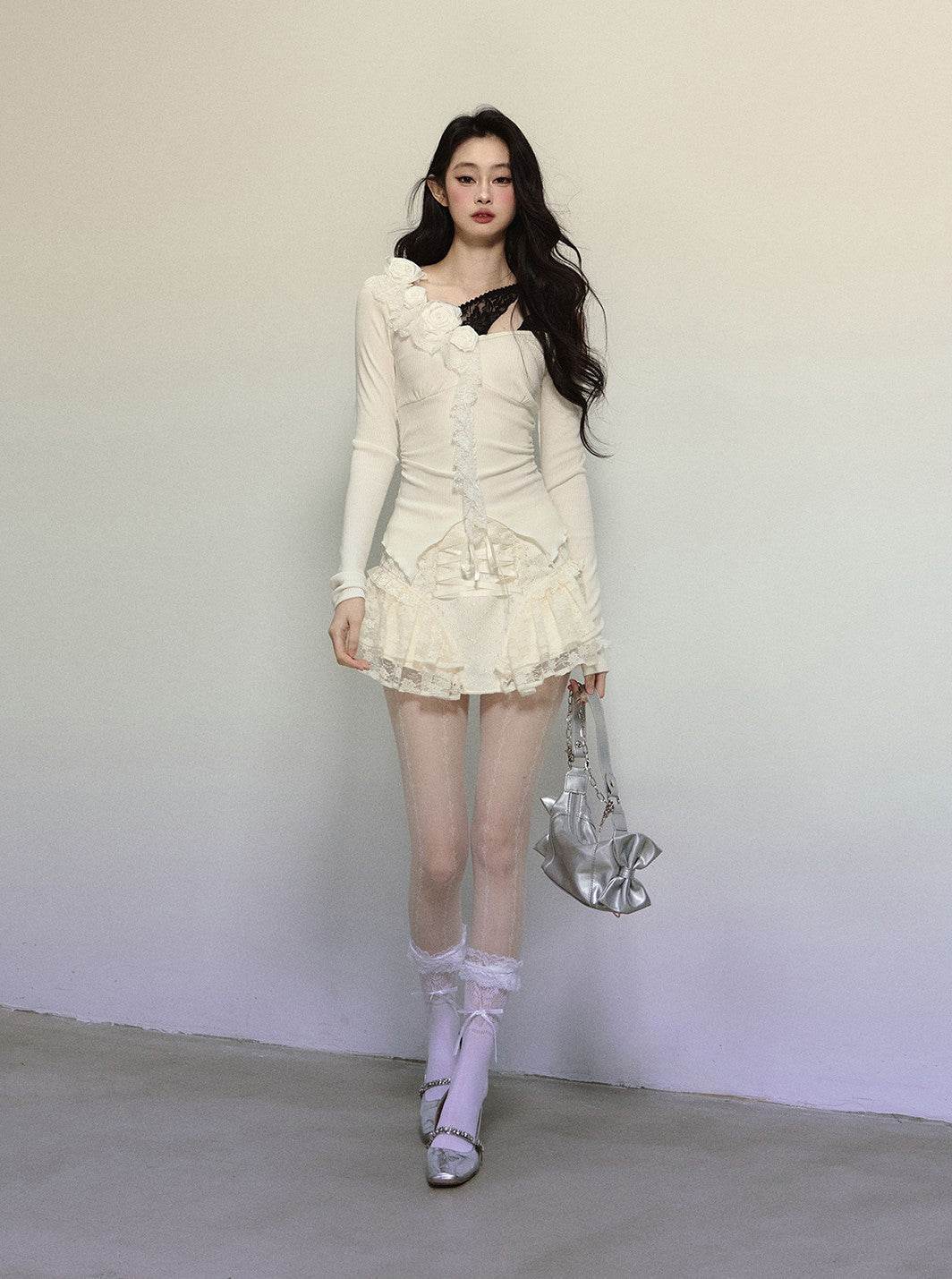 Irregular Lace Skirt - My Store