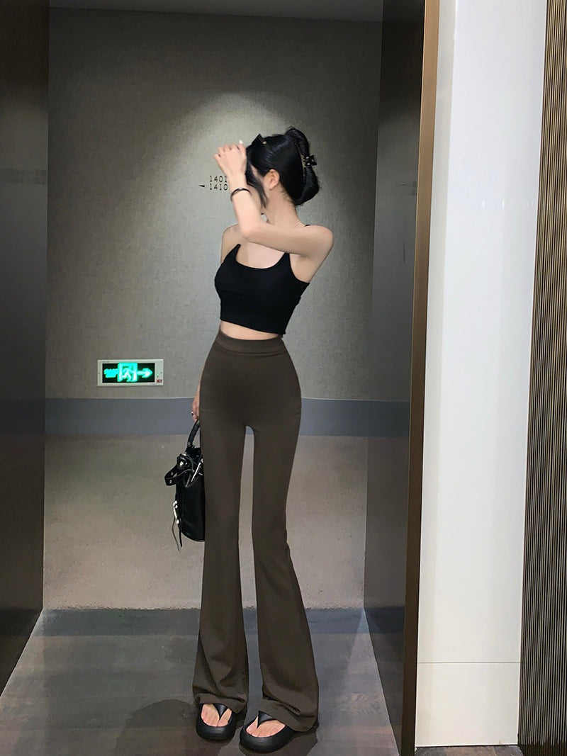 Flared High Waist Pants