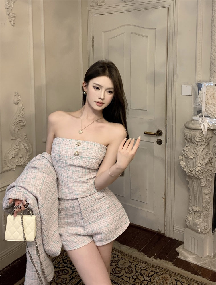 Serena Jacket Top & Shorts Set