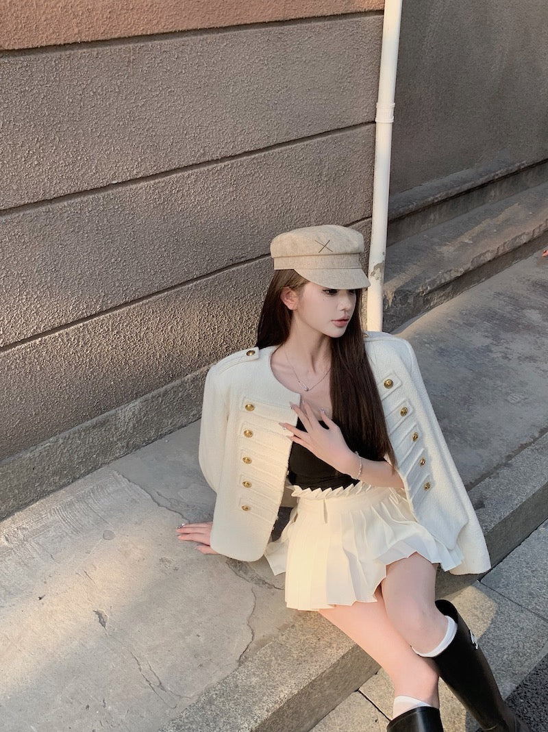 Gold Button Jacket