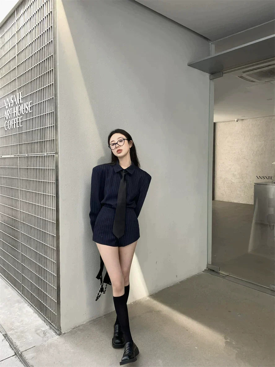 Tori Tie Shirt & Shorts Set