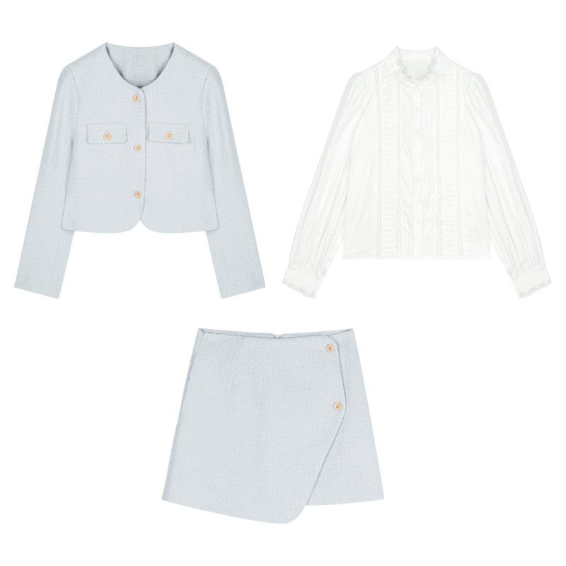 Saint Jacket Top & Skirt Set