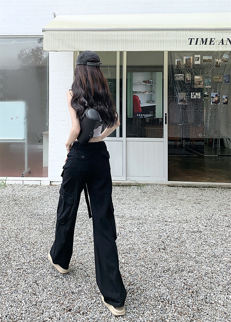 Belted Cargo Pants