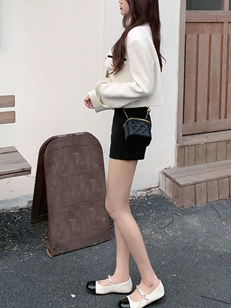 Gold Button Short Jacket