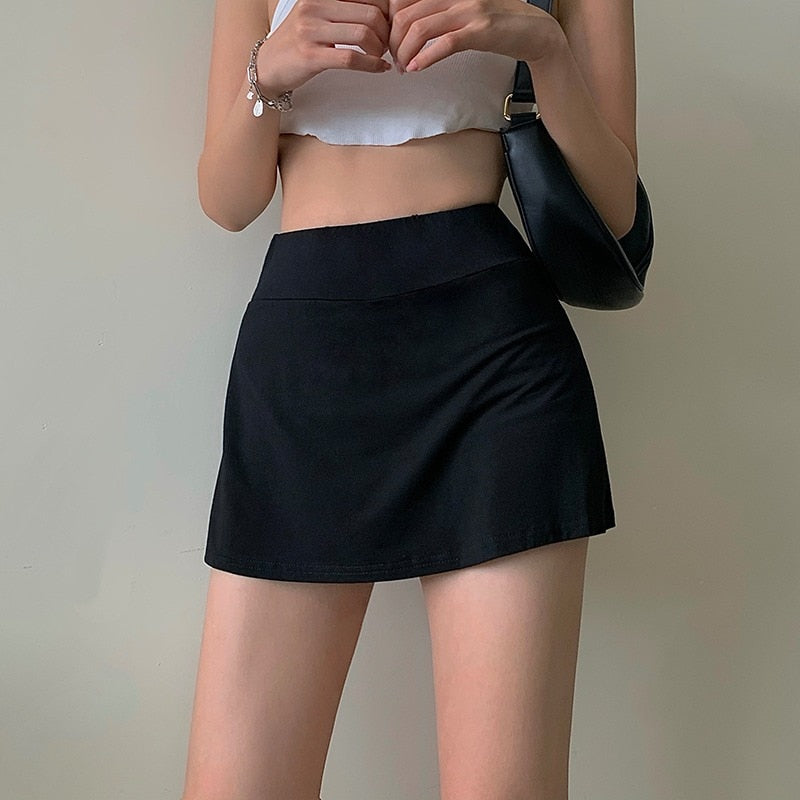 High Waist Mini Skirt