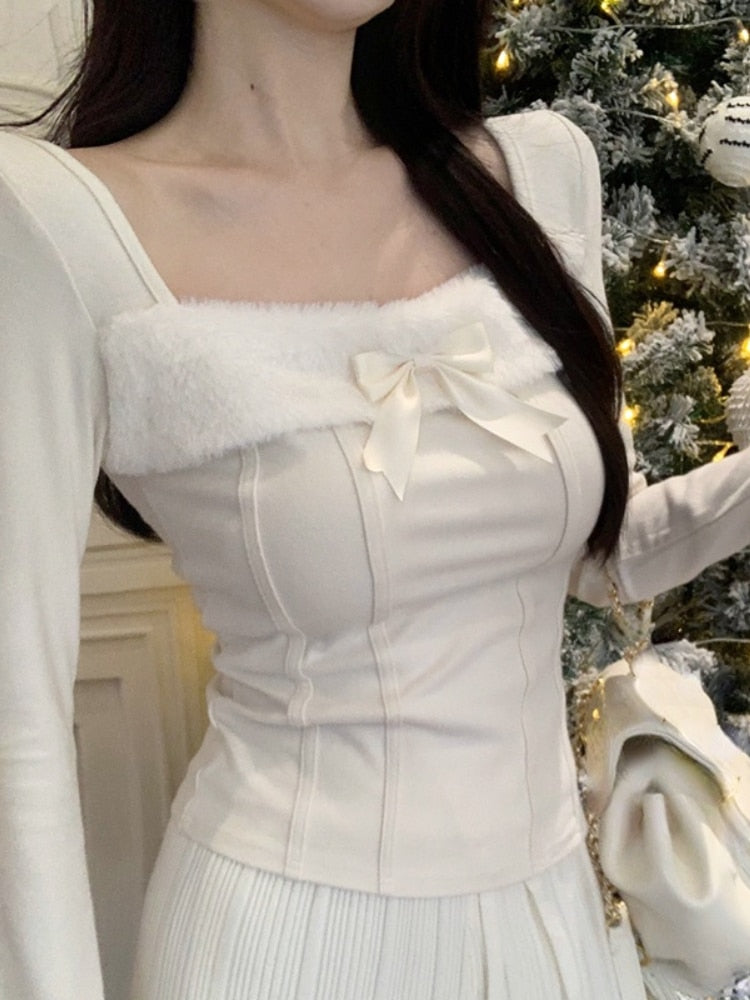 Bow Design Top