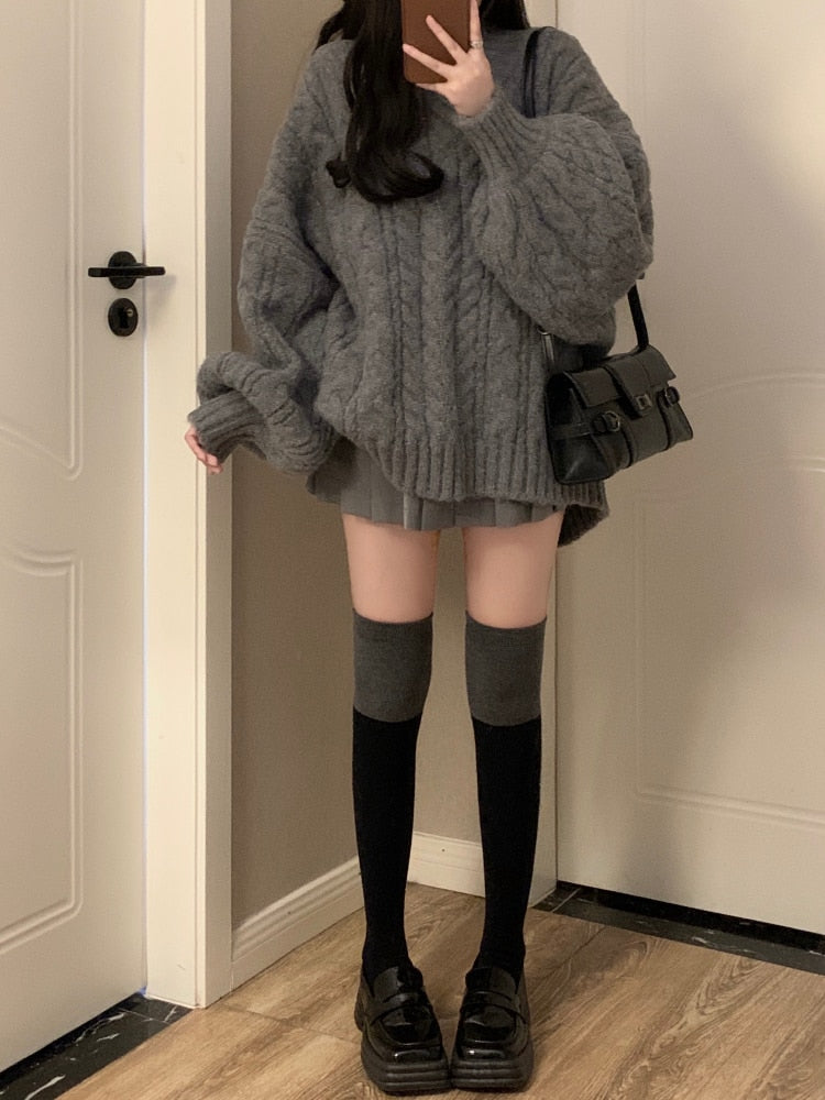 Oversized Knit Sweater