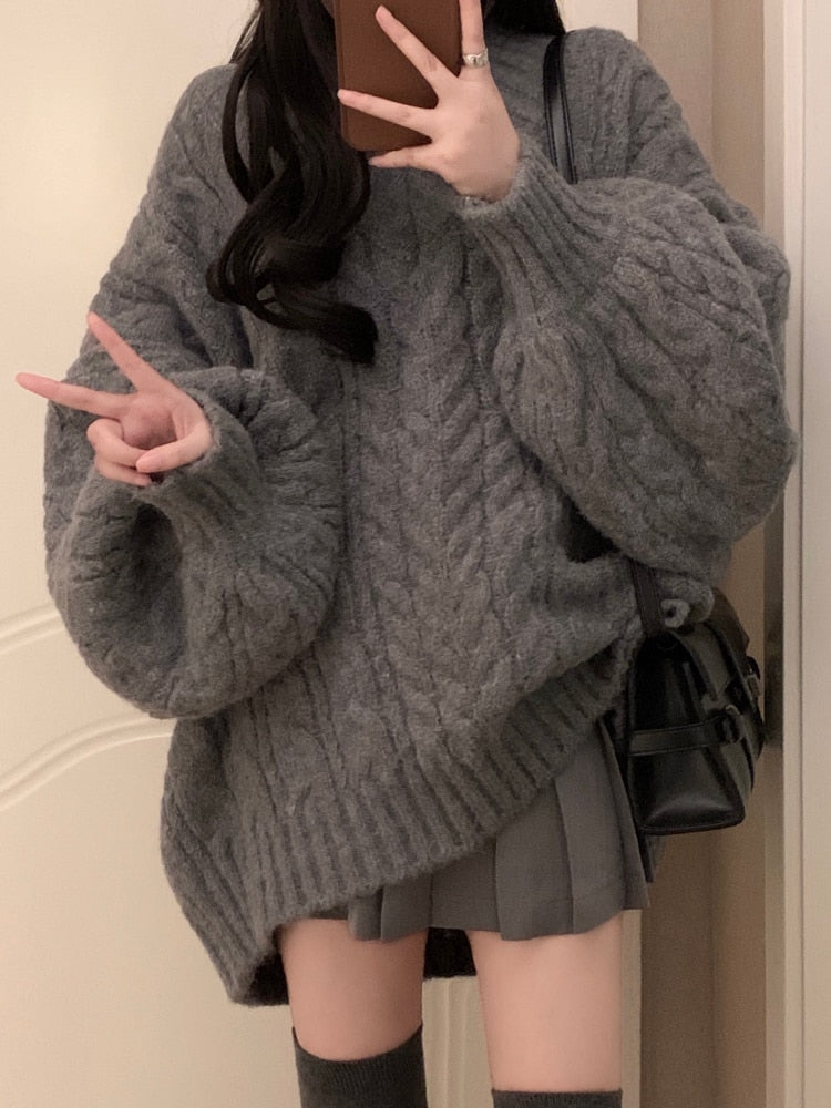 Oversized Knit Sweater