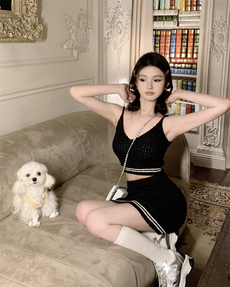 Alicia Top & Skirt Set