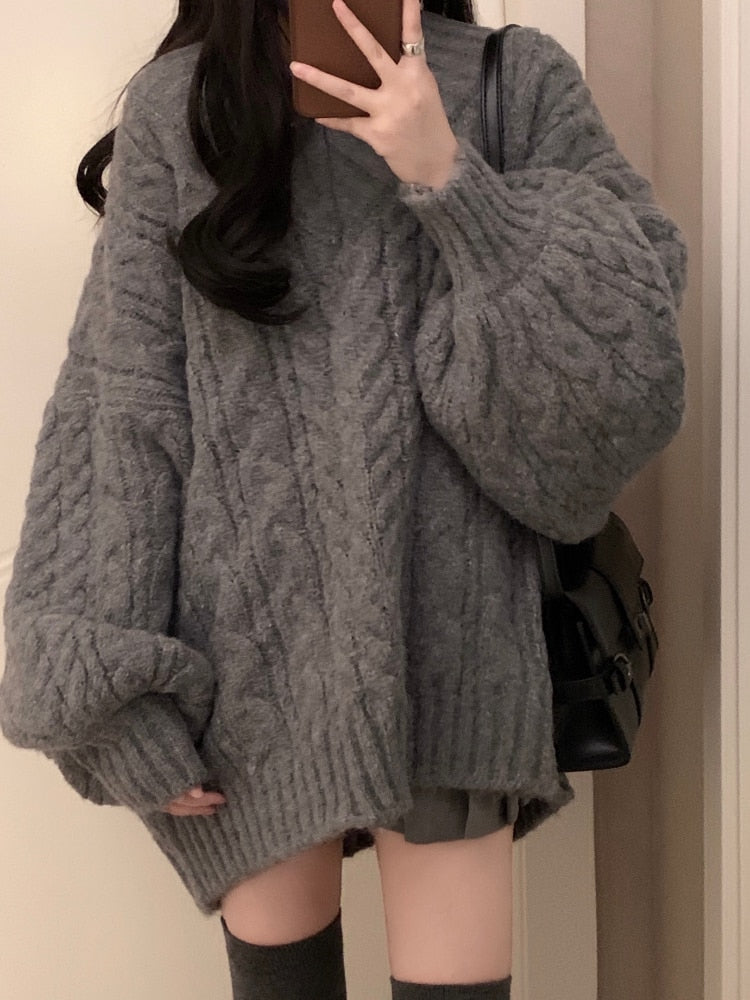Oversized Knit Sweater
