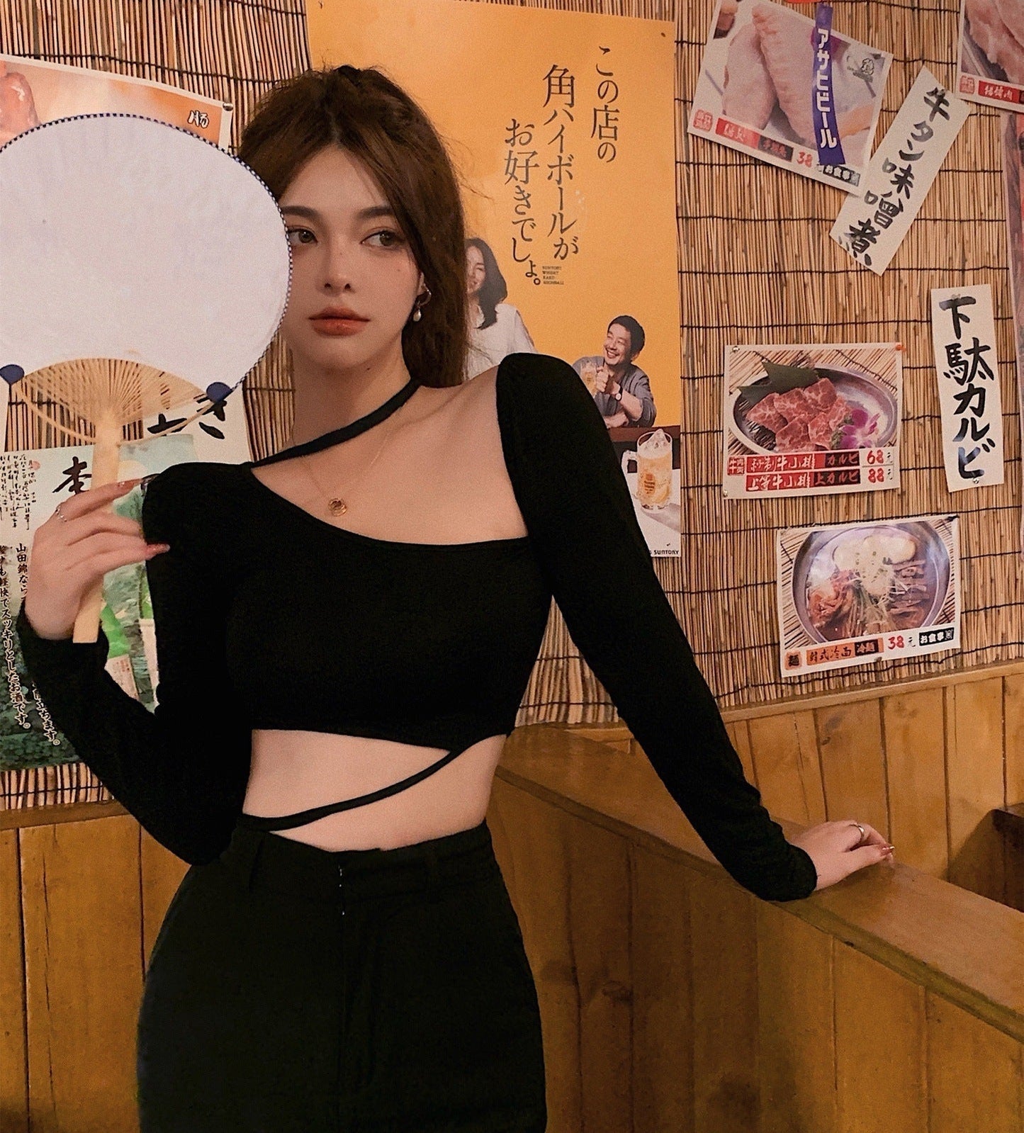 Irregular Strap Top