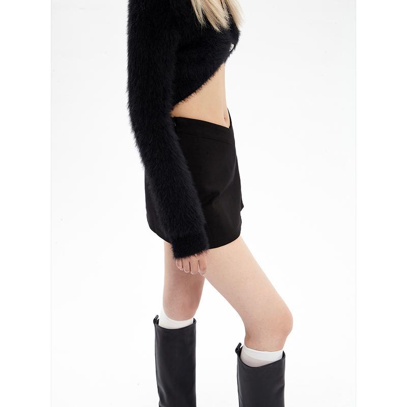 Split Mini Skirt