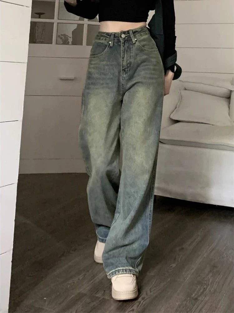 Vintage Wash Fade Jeans