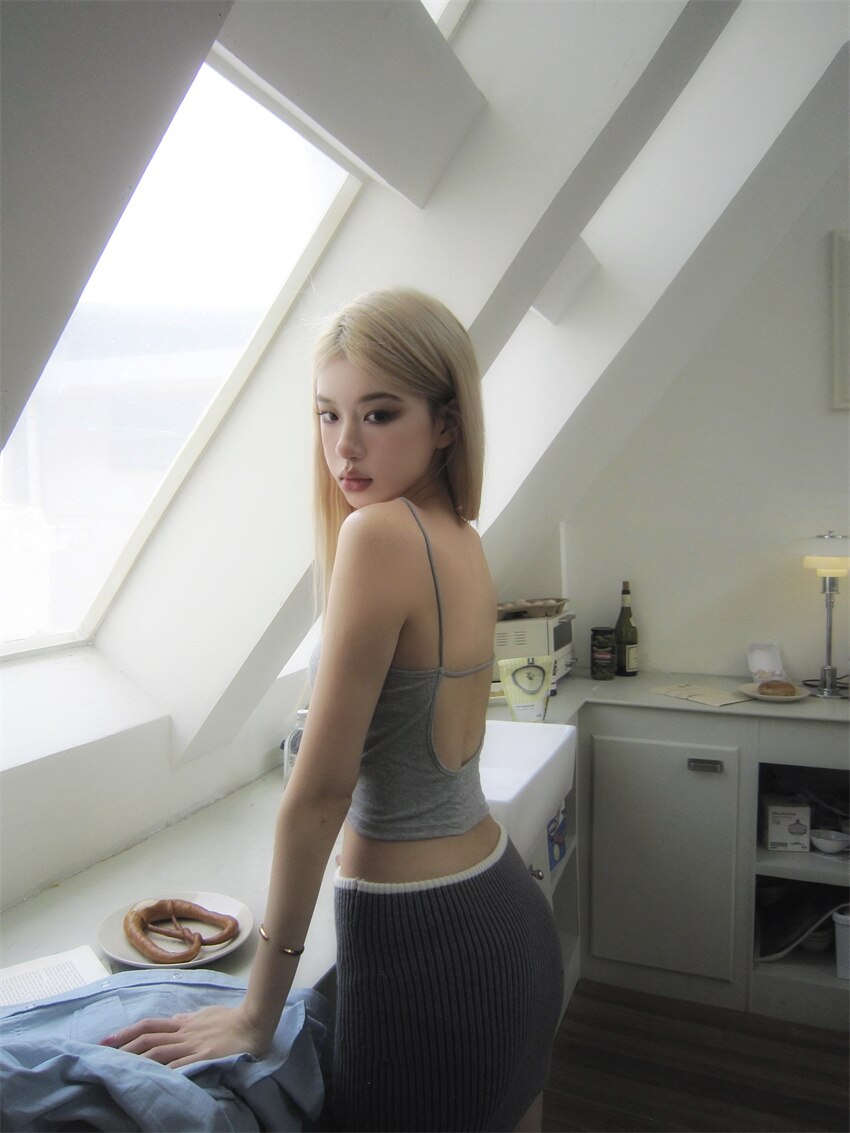 Backless Tank Top