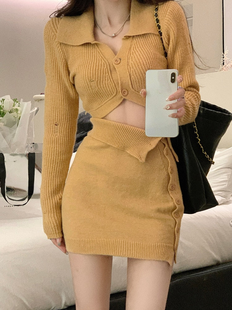 Knit Two Piece Set
