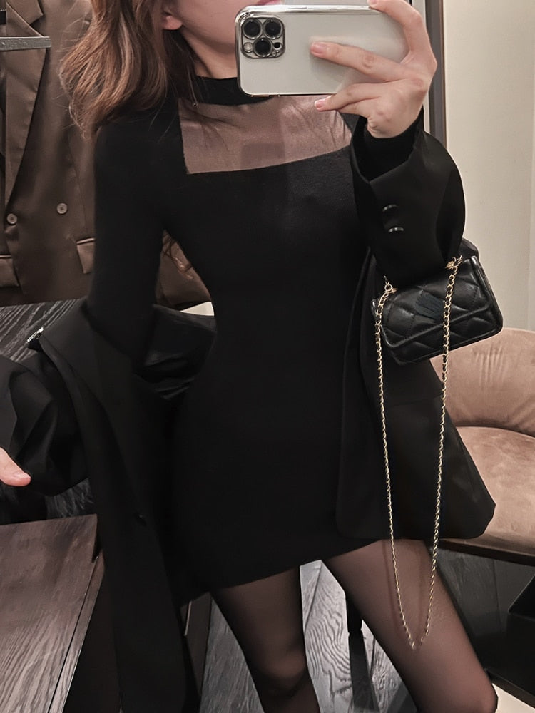 Knitted Sweater Dress