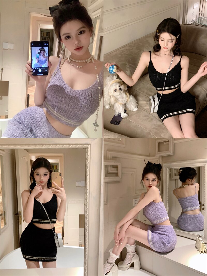 Alicia Top & Skirt Set