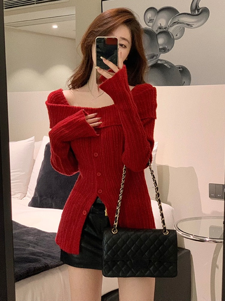 Elegant Knitted Sweater