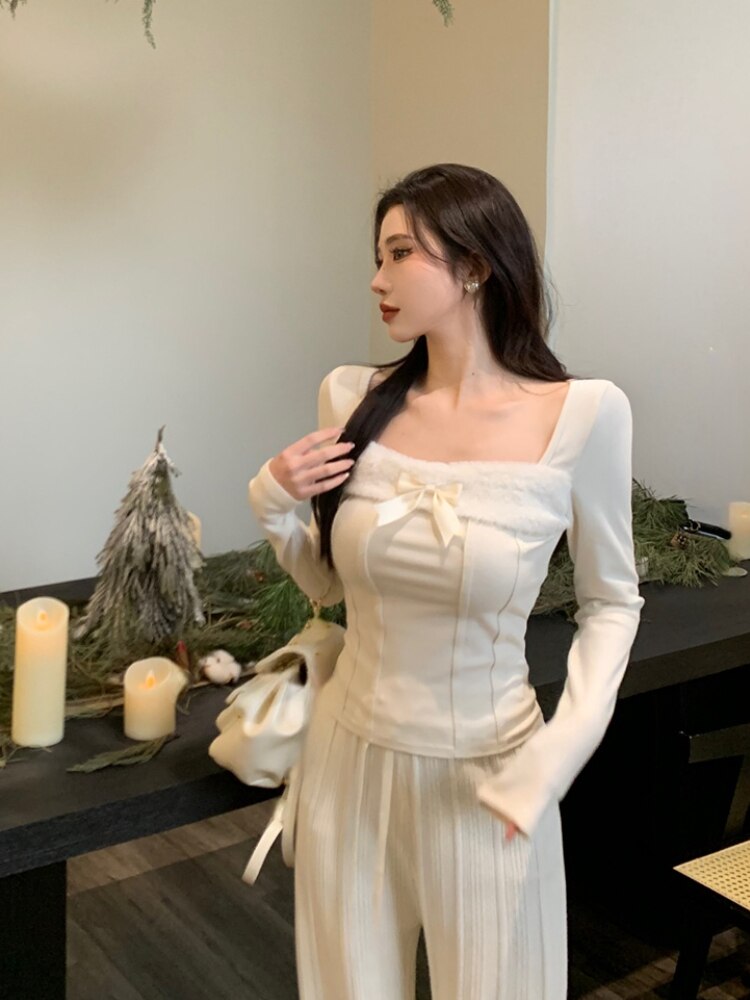 Bow Design Top
