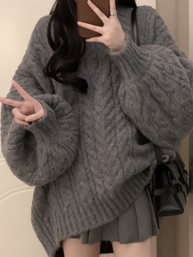 Oversized Knit Sweater