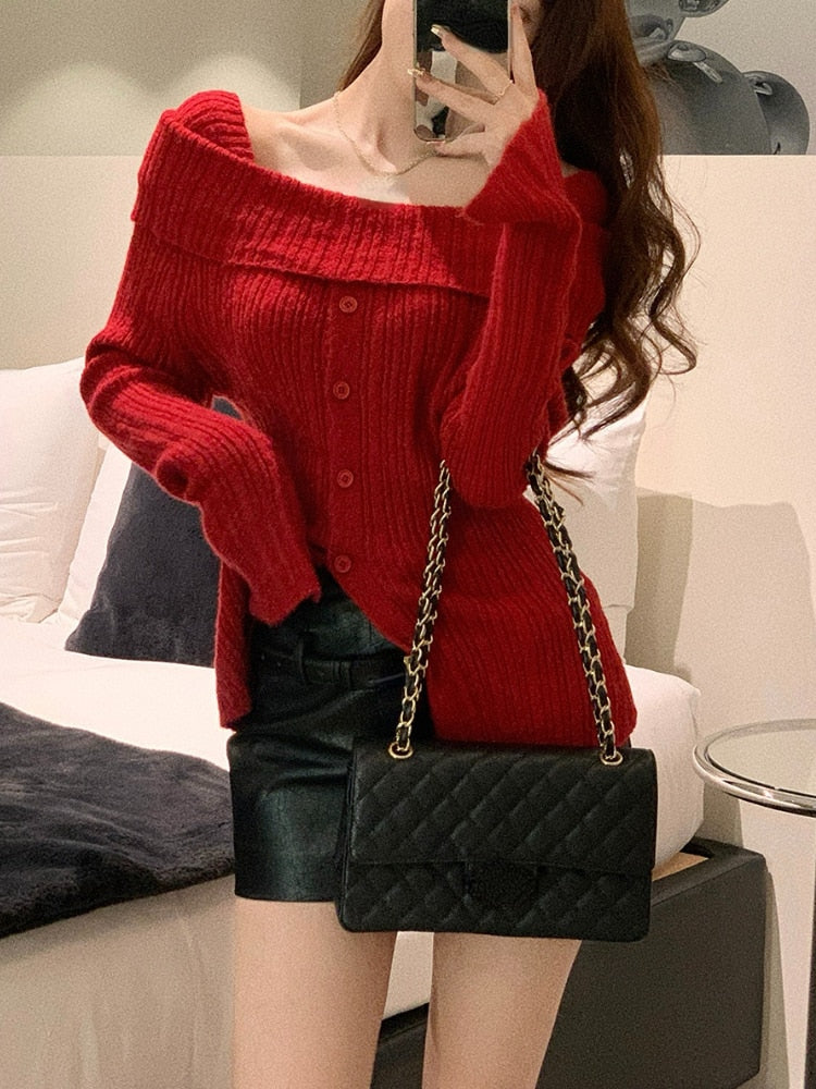 Elegant Knitted Sweater