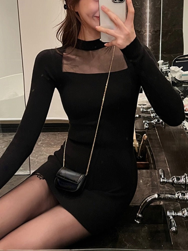Knitted Sweater Dress