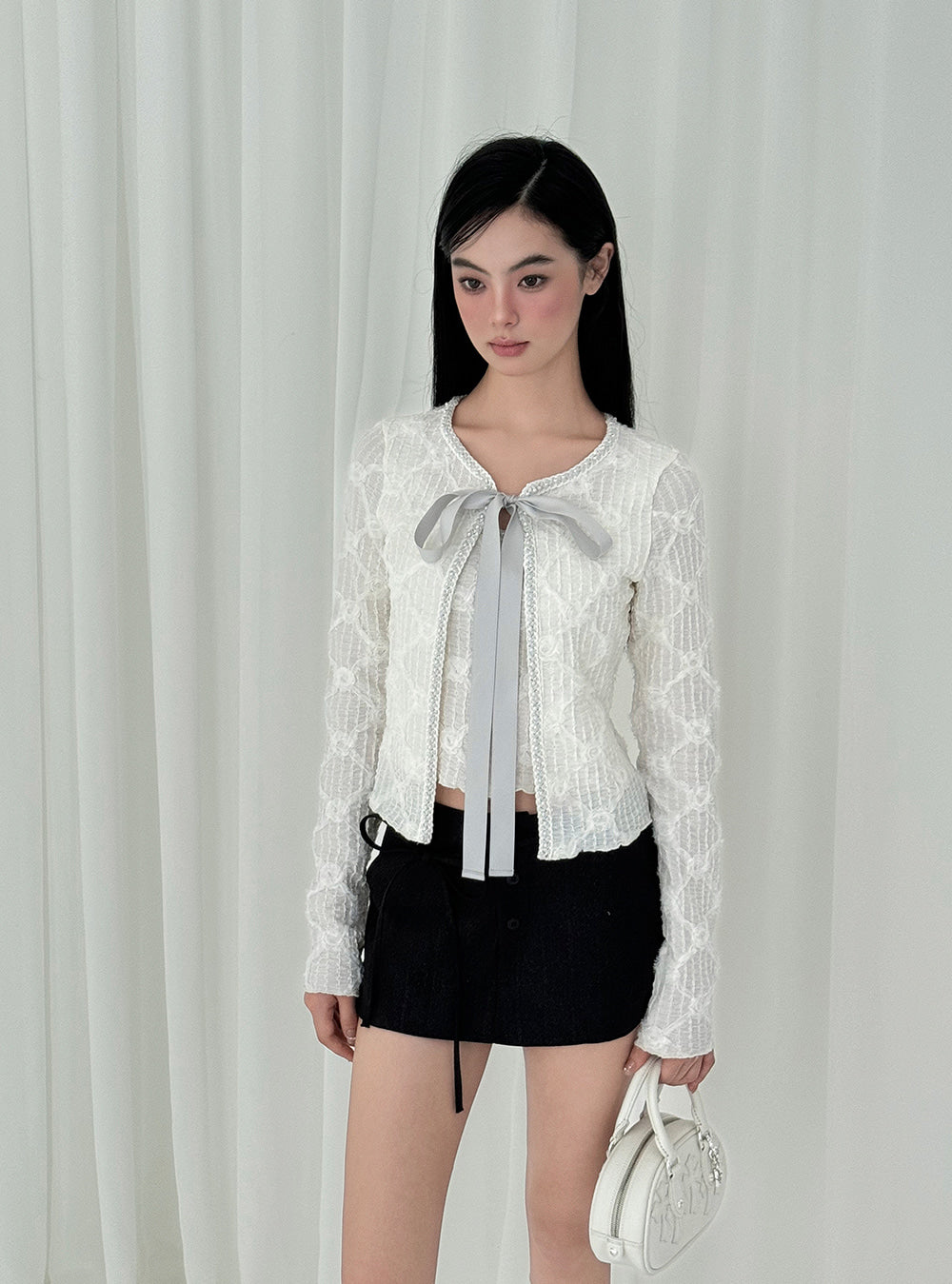Botai Lace Two-Piece Cardigan