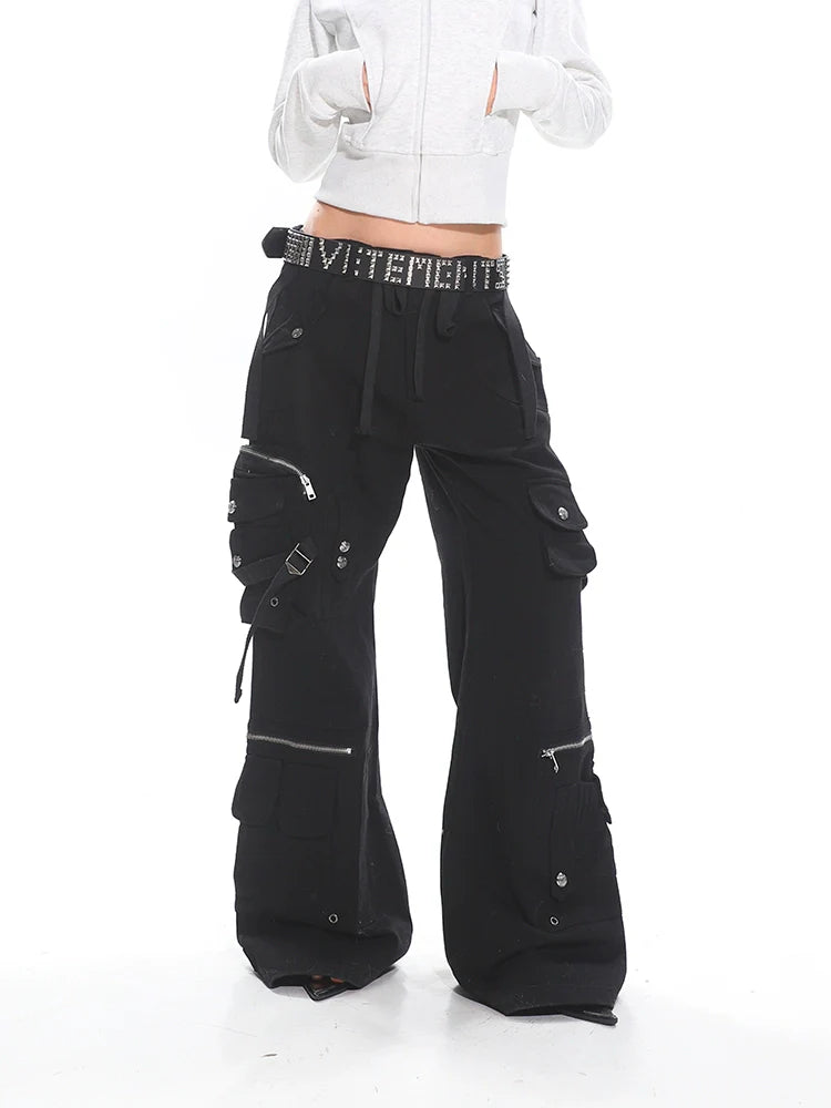 Cargo Pants with Multi-Pocket Detail