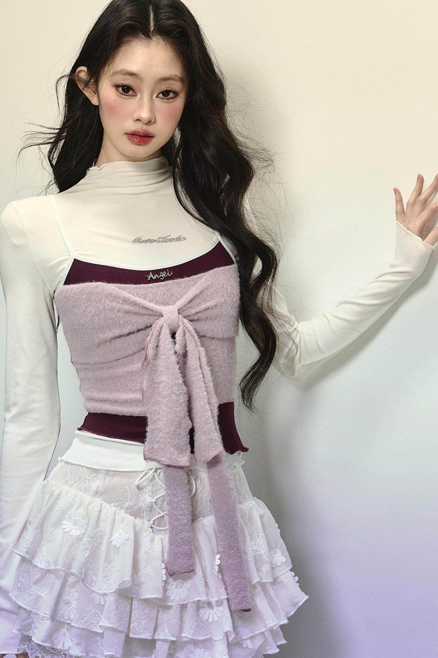 Half-High Neck Top & Suspender Set-Up - My Store