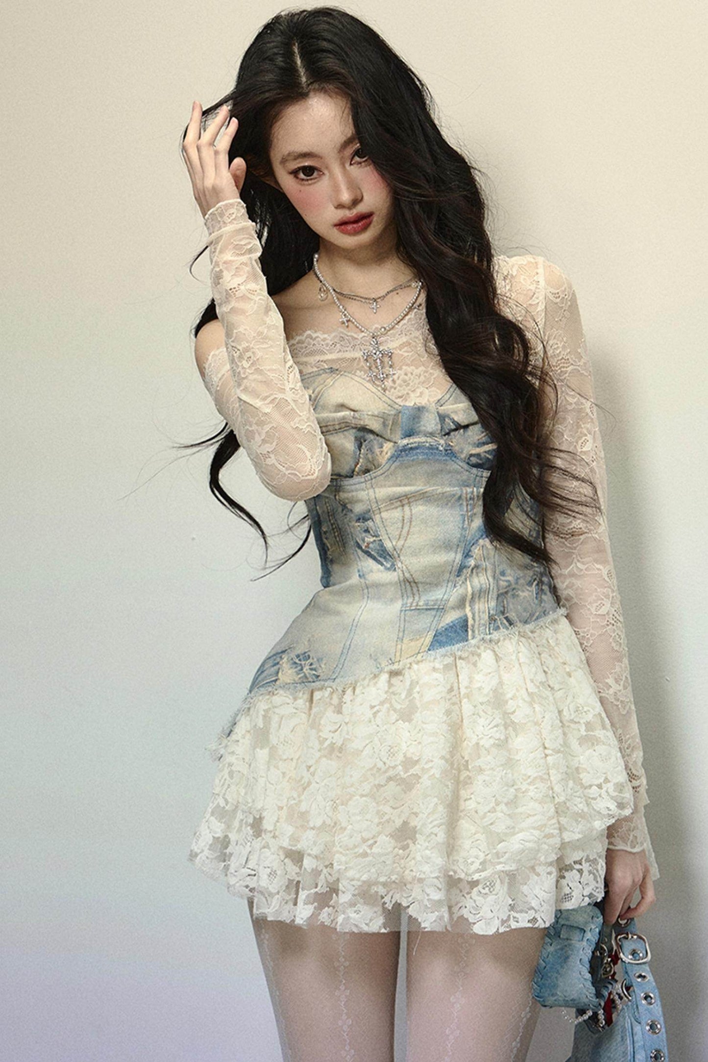 Off-Shoulder Tutu Midi Dress - My Store