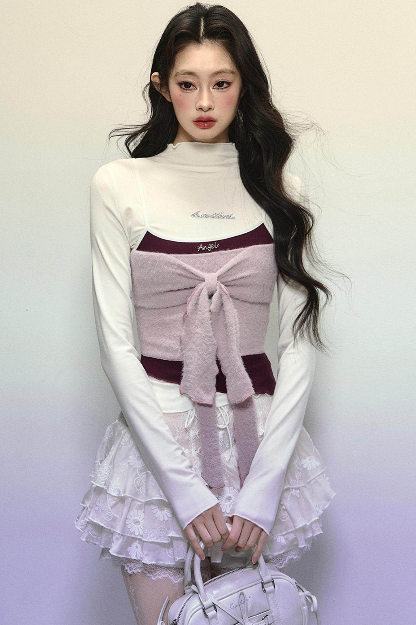 Half-High Neck Top & Suspender Set-Up - My Store