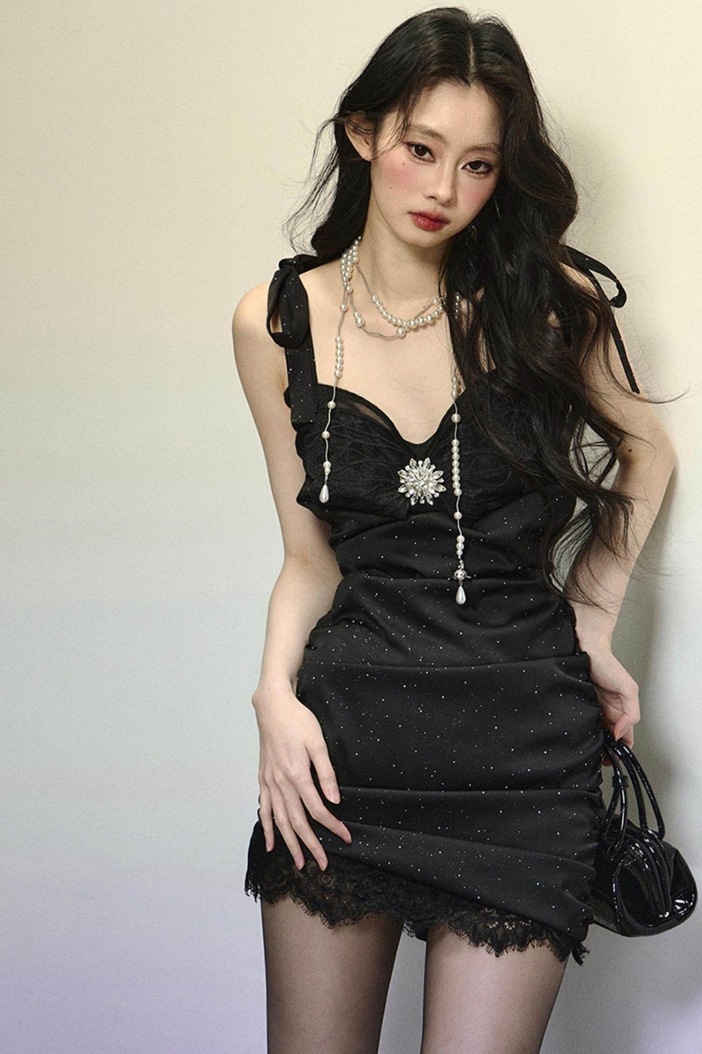 Elegant Lace Bodycon Short Dress - My Store