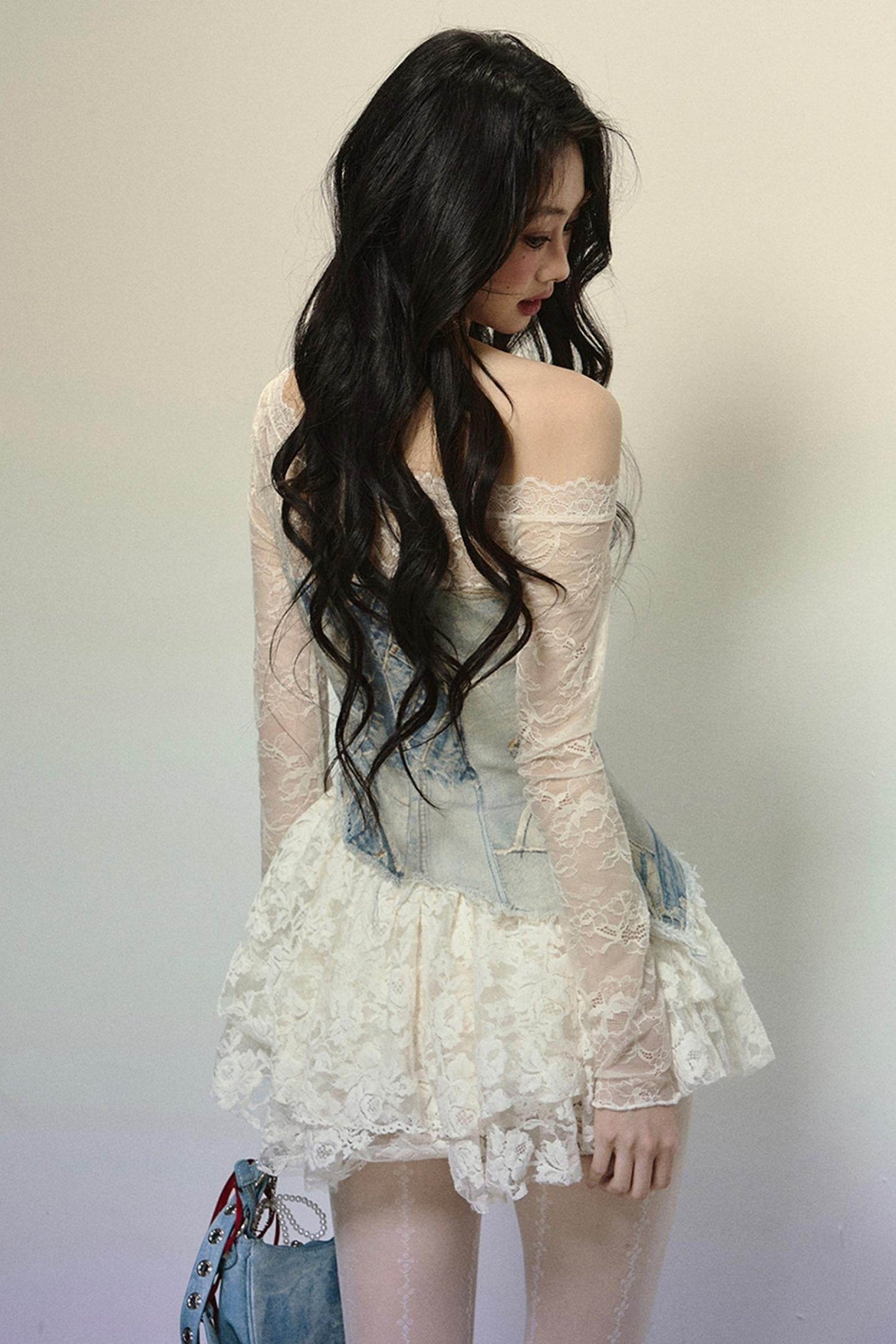 Off-Shoulder Tutu Midi Dress - My Store