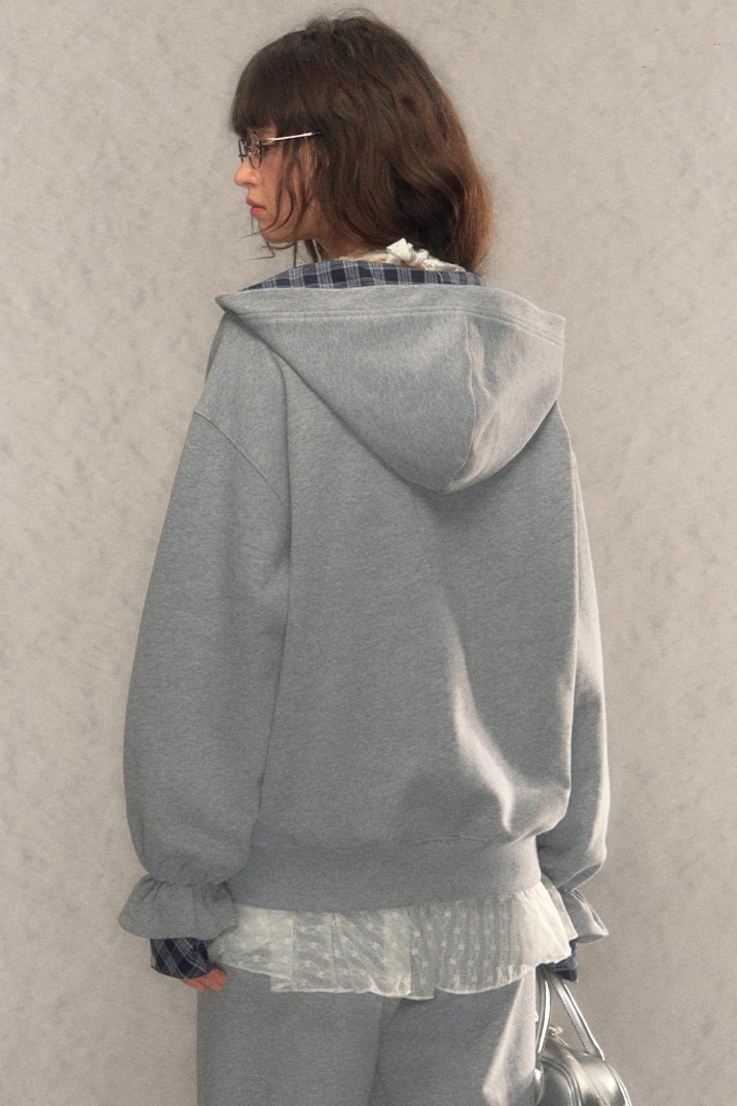 V-Neck Sweatshirt & Pants Set - My Store
