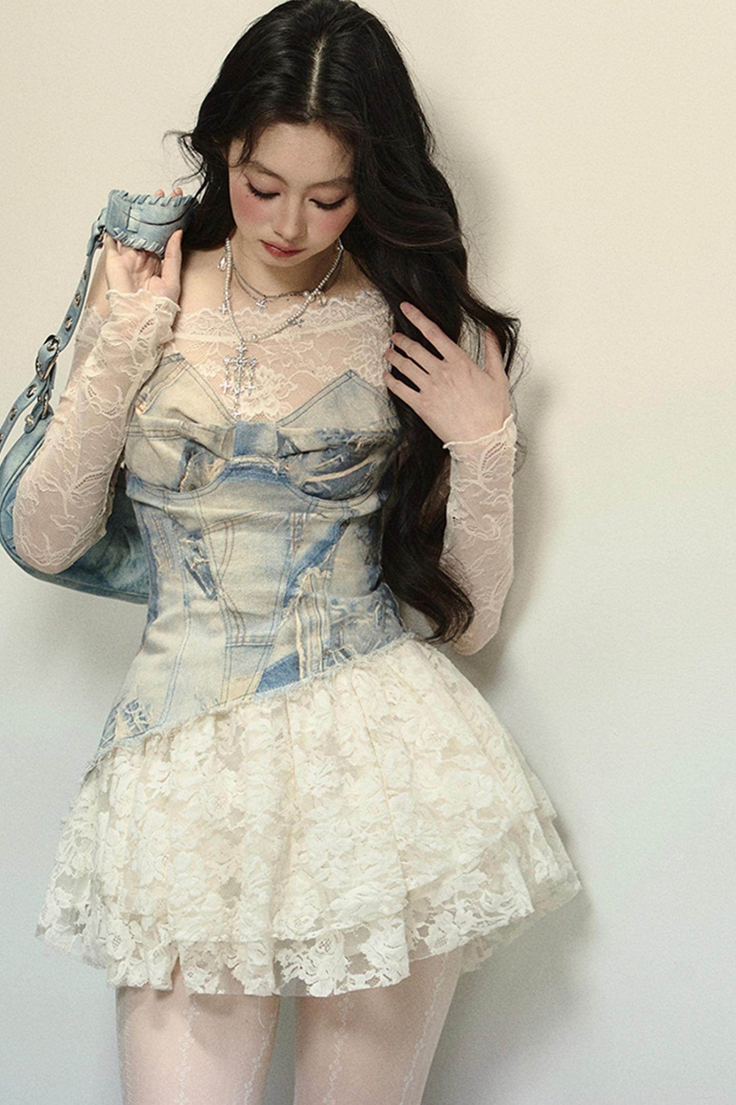 Off-Shoulder Tutu Midi Dress - My Store