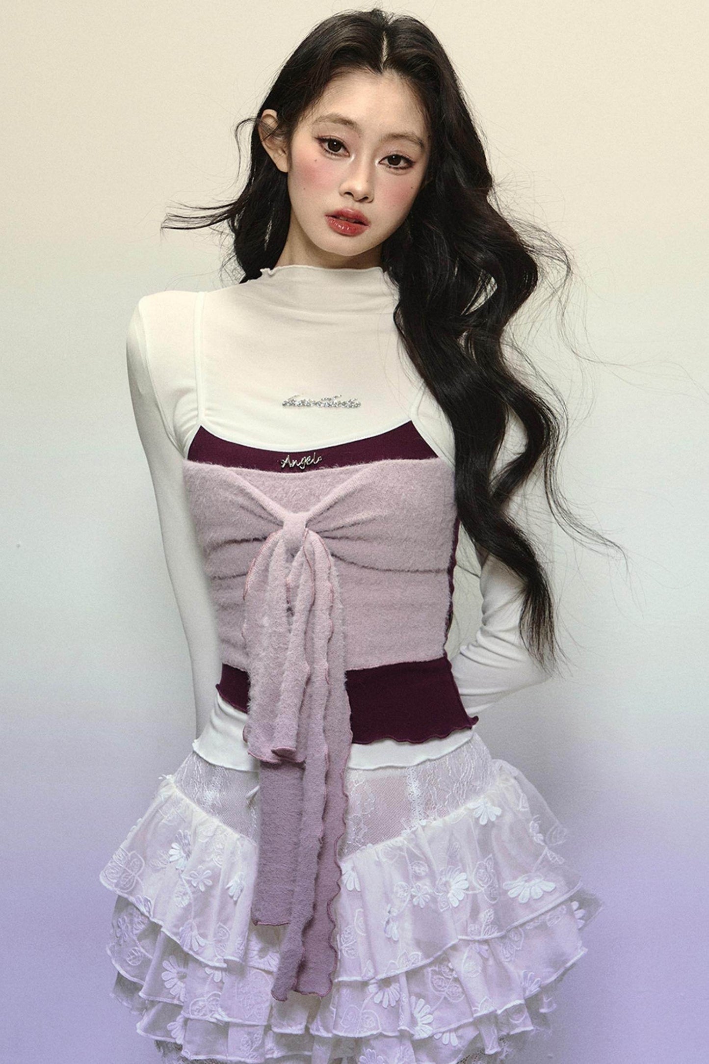 Half-High Neck Top & Suspender Set-Up - My Store