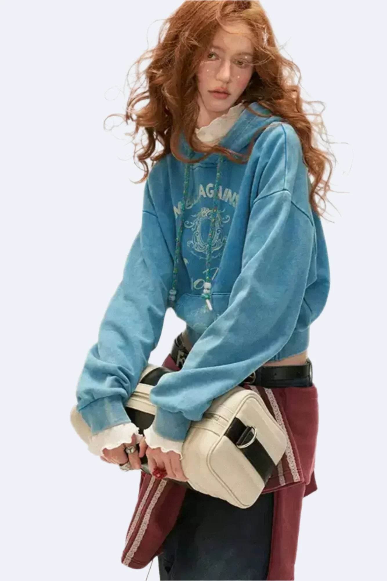 Casual Trend Knit Sweatshirt - My Store