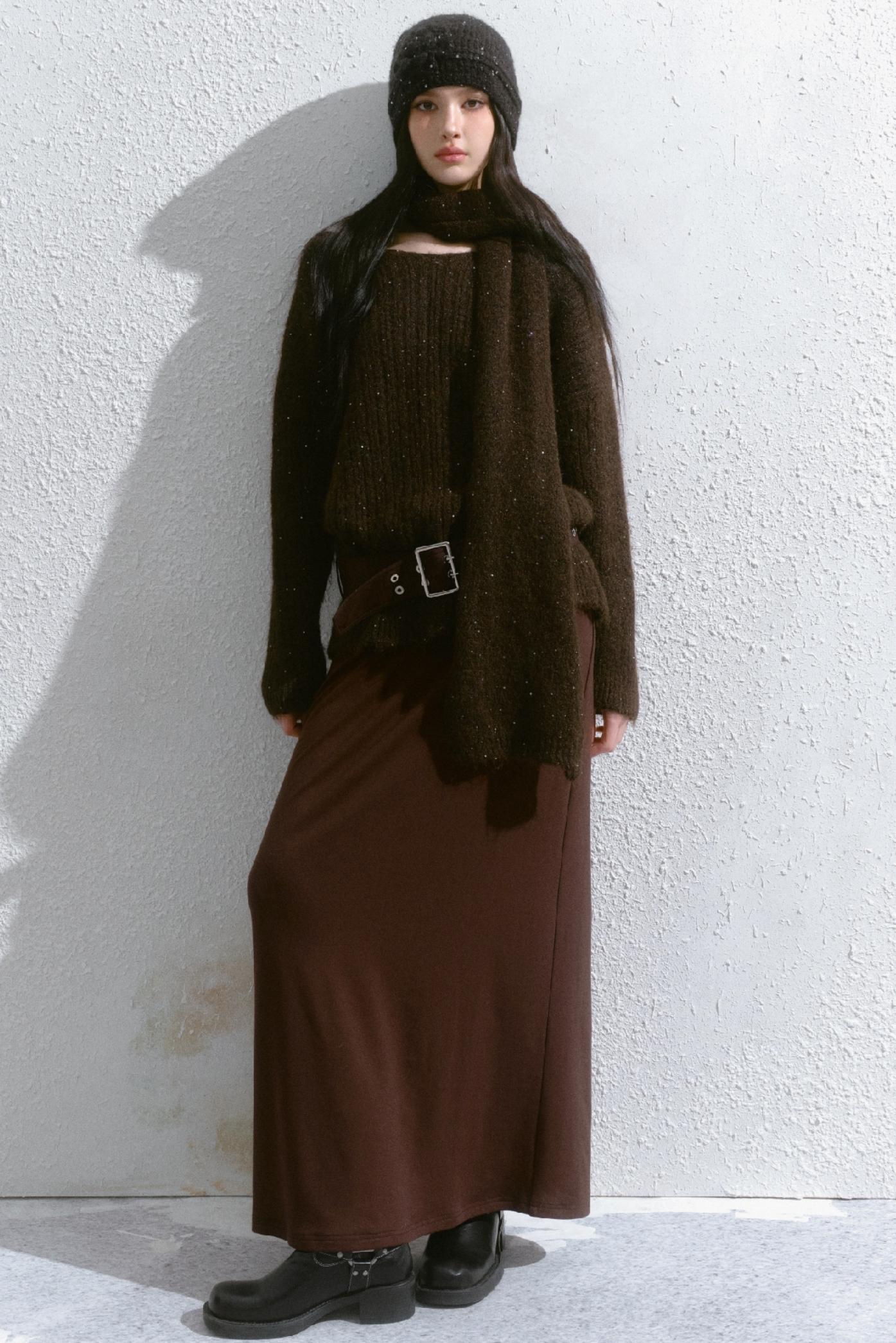 V-Neck Loose Knit Sweater