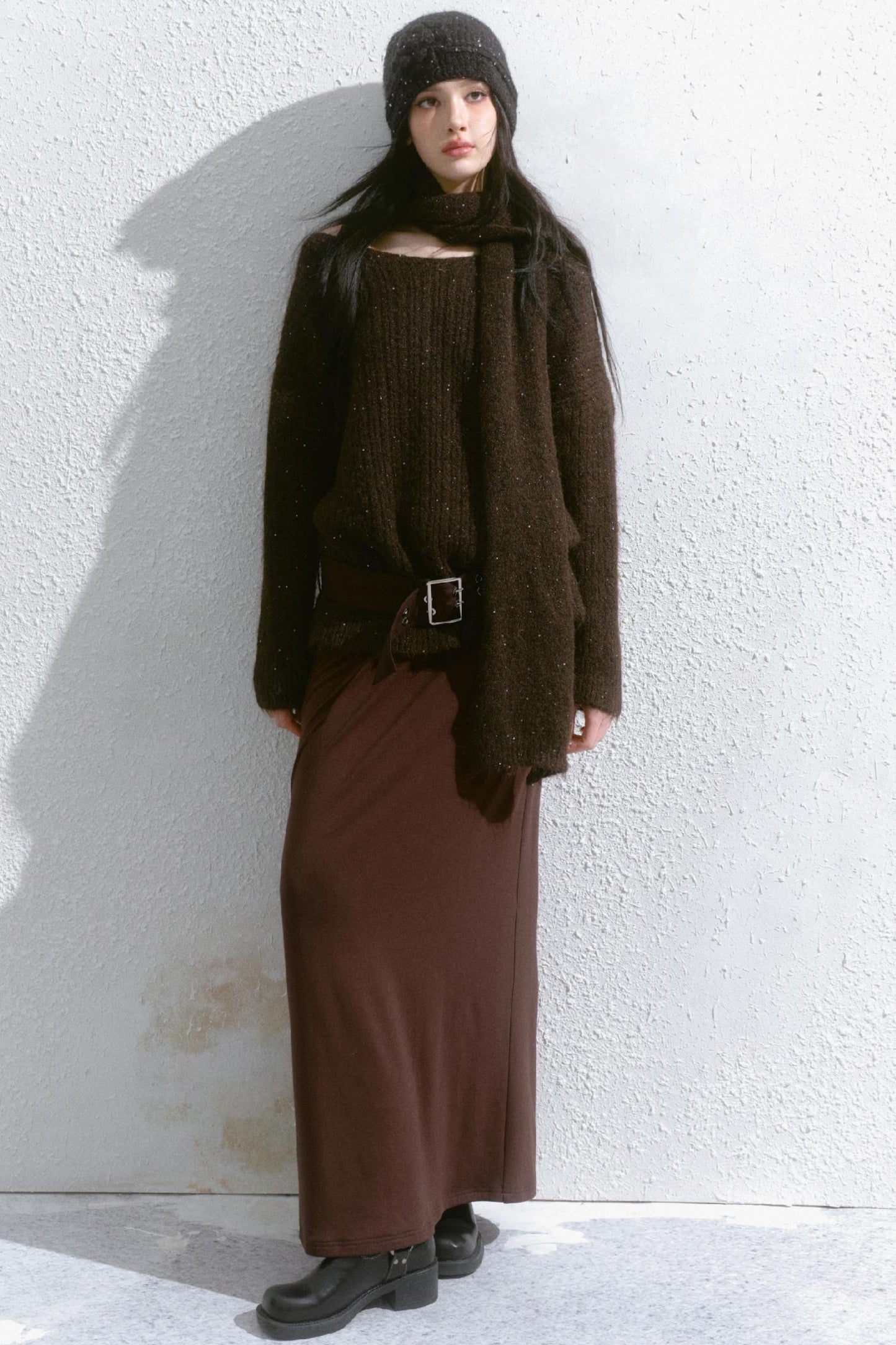 V-Neck Loose Knit Sweater