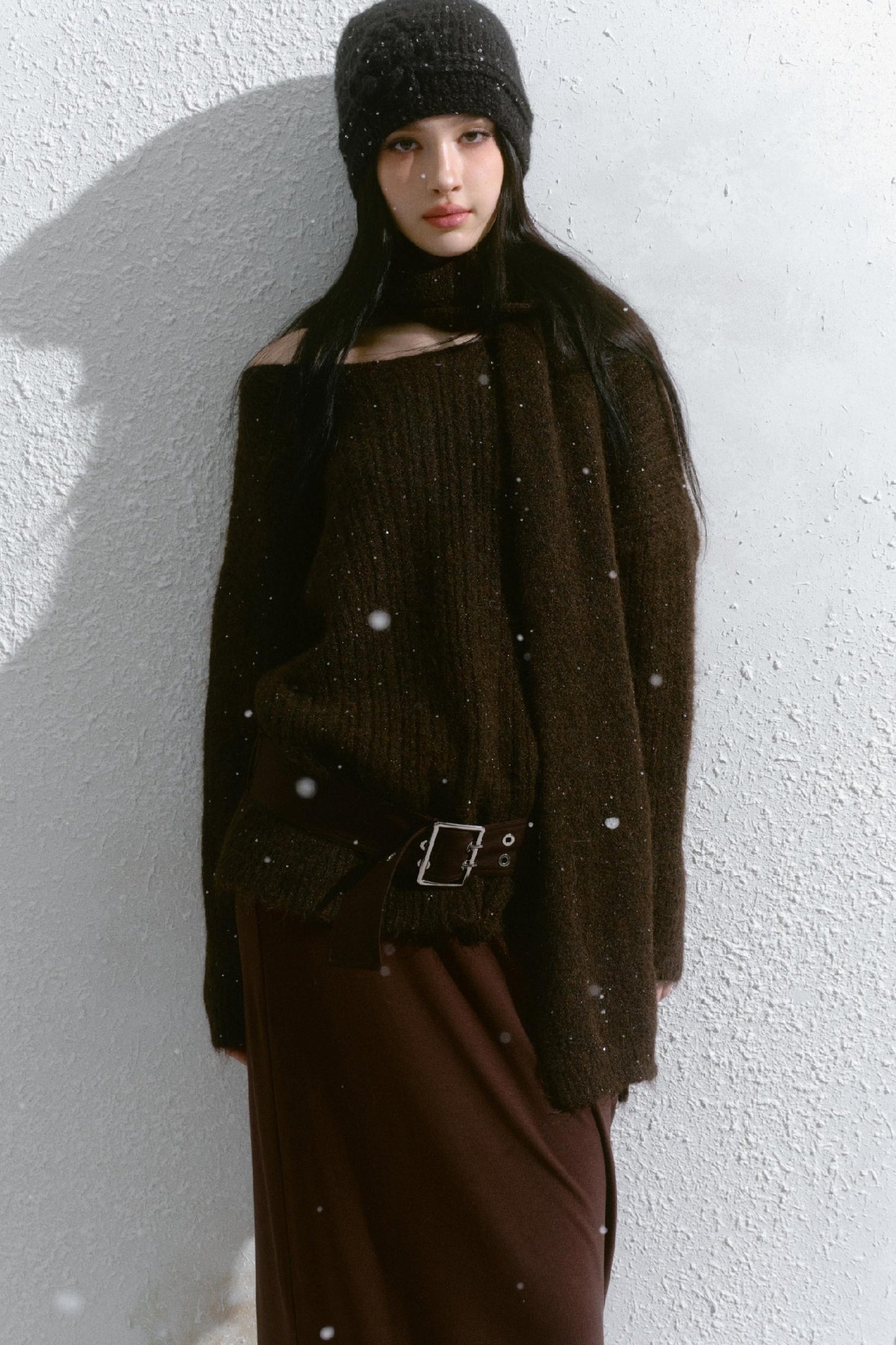 V-Neck Loose Knit Sweater